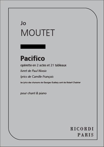 Pacifico Chant Et Piano